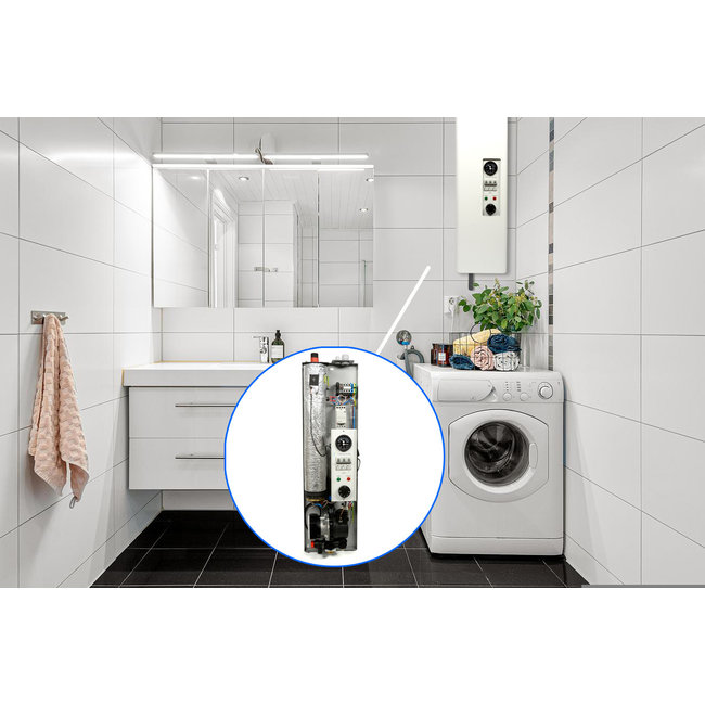 ThermoGroup Elektrische cv-ketel 3-15 kW met pomp