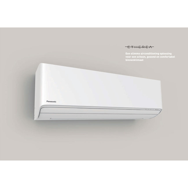 Panasonic Etherea, Split-unit inverter airco 2,5 kW, KIT-Z25-XKE, voorgevuld.  A+++ (STEK)