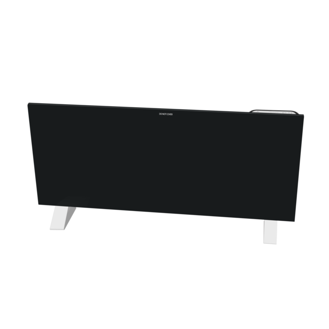 Quality heating ECO slim wifi convector 1000-2000 Watt Black