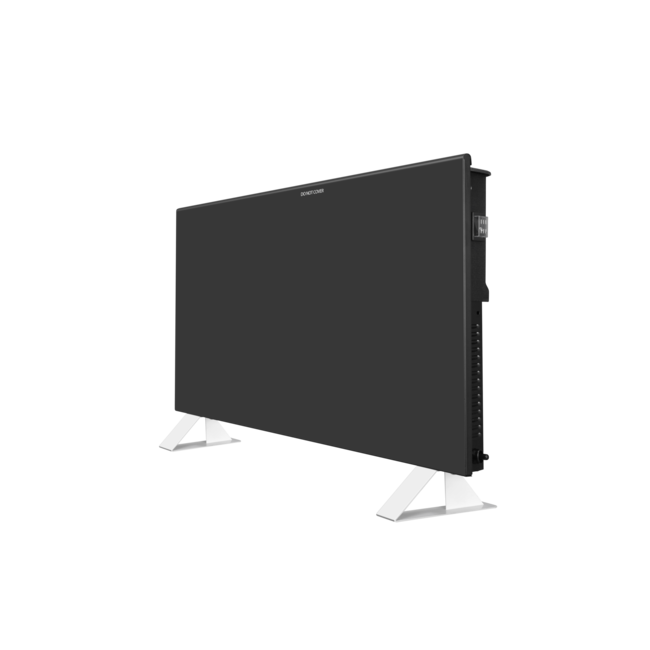 Quality heating ECO slim wifi convector 1000-2000 Watt Black