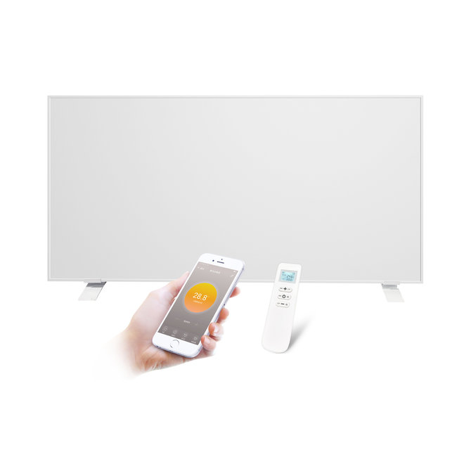Quality heating QH-OR Serie Verplaatsbaar wifi infraroodpaneel 350, 450 of 700 watt inclusief afstandsbediening