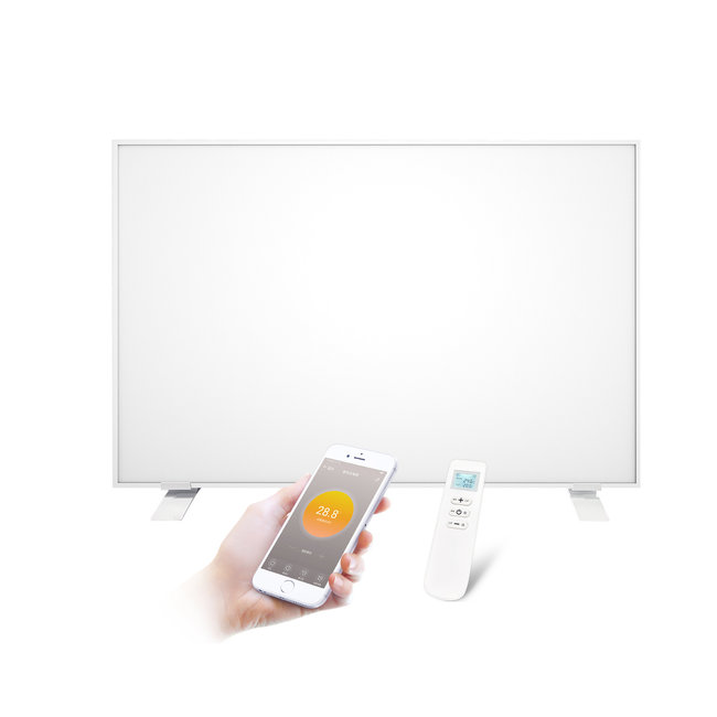 Quality heating QH-OR Serie Verplaatsbaar wifi infraroodpaneel 350, 450 of 700 watt inclusief afstandsbediening