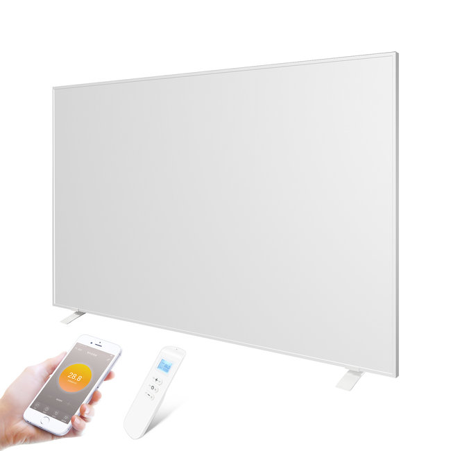 Quality heating QH-OR Serie Verplaatsbaar wifi infraroodpaneel 350, 450 of 700 watt inclusief afstandsbediening