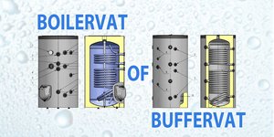 Wat is het verschil tussen een boiler- en buffervat?