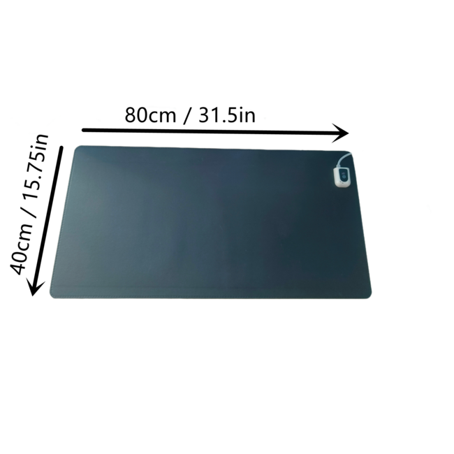 Quality heating Verwarmde bureau-onderlegger met instelbaar vermogen