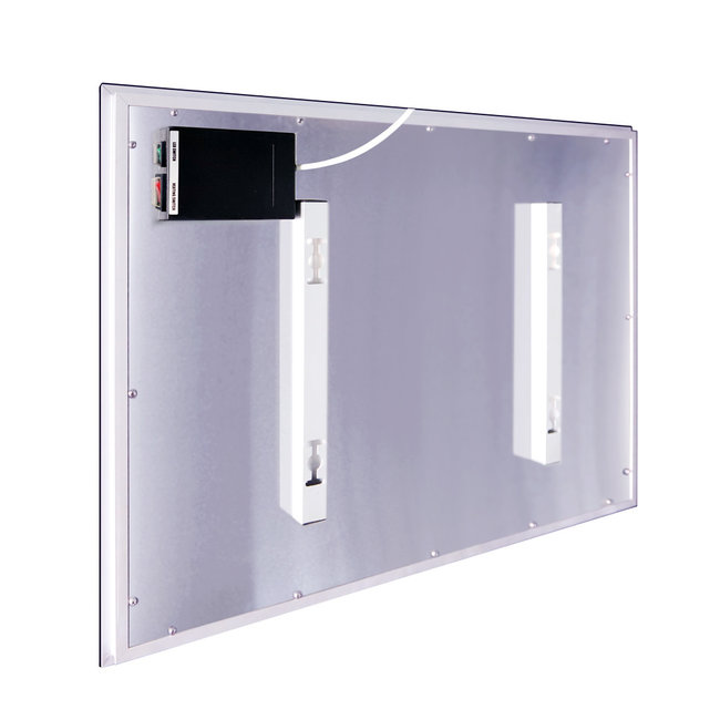 Quality heating Spiegel met led verlichting infrarood verwarming 60X80 450Watt