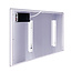 Quality heating Spiegel met led verlichting infrarood verwarming 60X120 700Watt