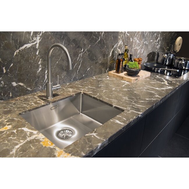 Caressi ECO Eénhendel mengkraan RVS  (CA125I U)