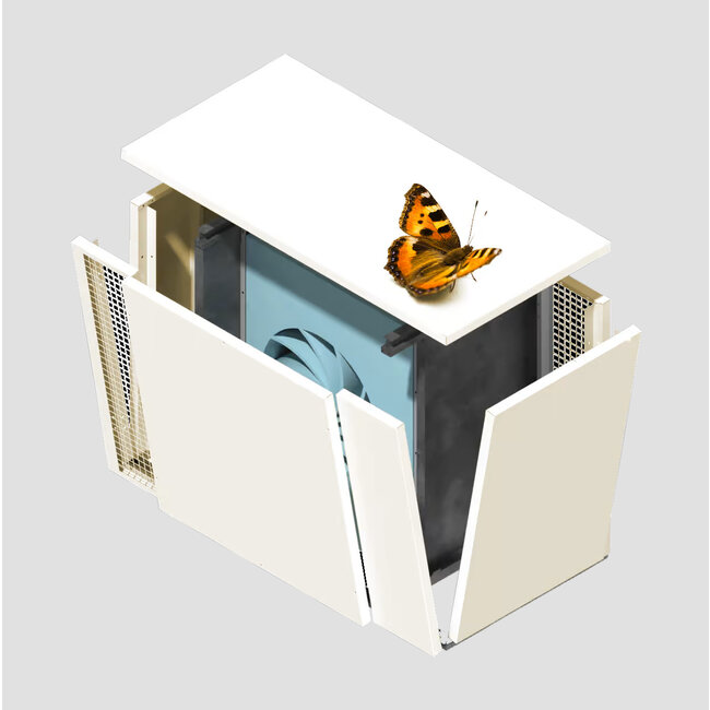 Evolar 19dB - Geluidsreducerende warmtepomp en airco omkasting Silent S