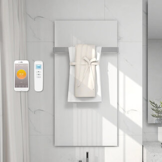 Quality heating QH-GD Design glas infrarood paneel 700W met wifi thermostaat