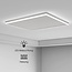 Quality heating QH-HL Wifi - Remote control infrarood paneel wit met led verlichting 700W