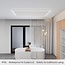 Quality heating QH-HL Wifi - Remote control infrarood paneel wit met led verlichting 700W