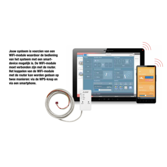 Mitsubishi WIFI-module Mitsubishi airco