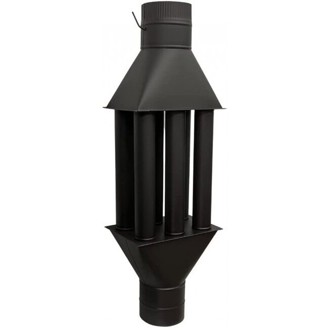 Typhoon XL  Hout)kachel warmtewisselaar (150 mm, 6 buizen)