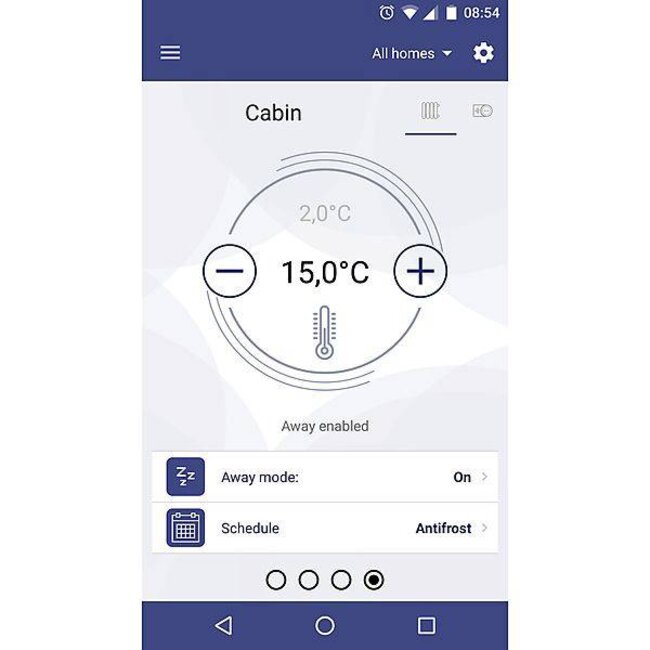 Adax Clea Wifi 600/800/1000/1200 watt elektrische verwarming