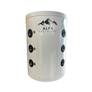 Alps Exclusive 80L RVS Buffervat