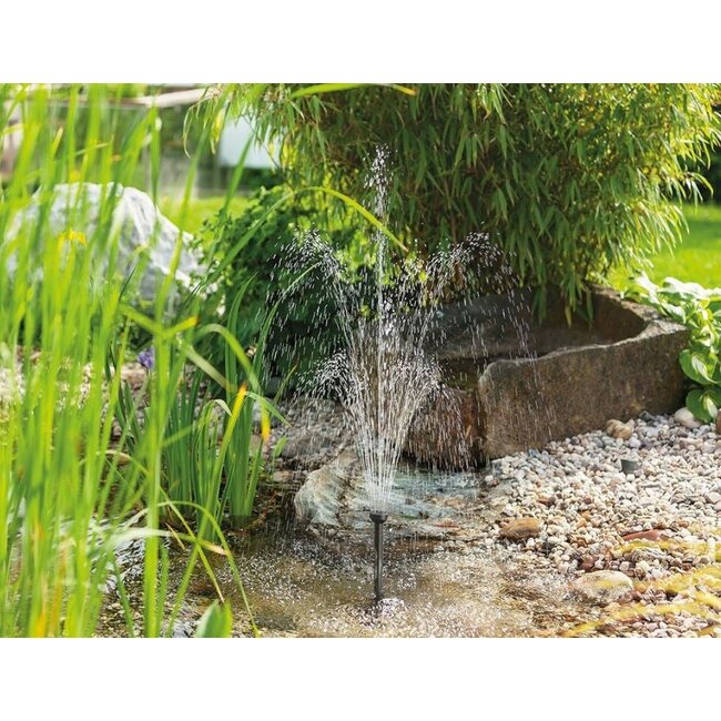 Esotec Solar Vijverpomp set - 10W - 610 l/h - Zonne-energie