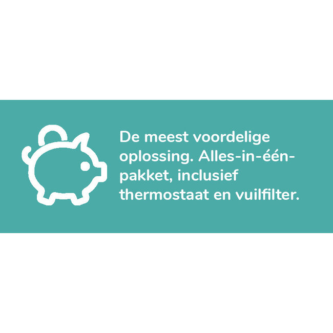 Atlantic  Aurea Hybride warmtepomp 5 kW