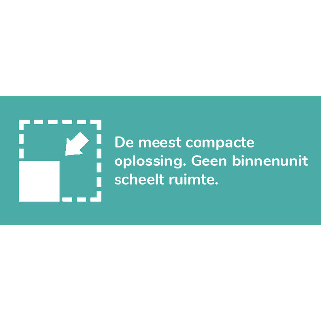 Atlantic  Aurea Hybride warmtepomp 5 kW