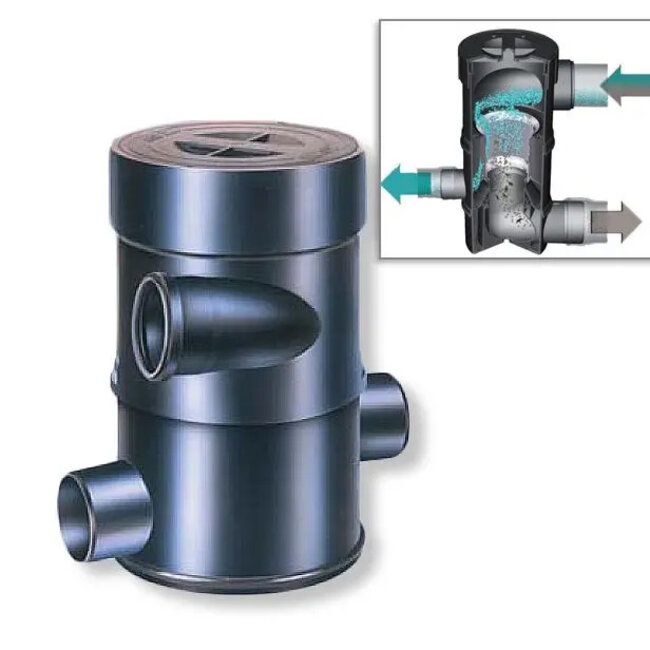 Zelfreinigend cycloon voorfilter