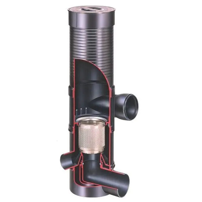 Zelfreinigend cycloon voorfilter