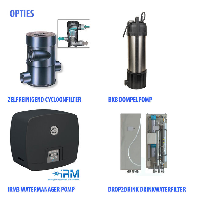 Raintank Flat and Rideable 5000L