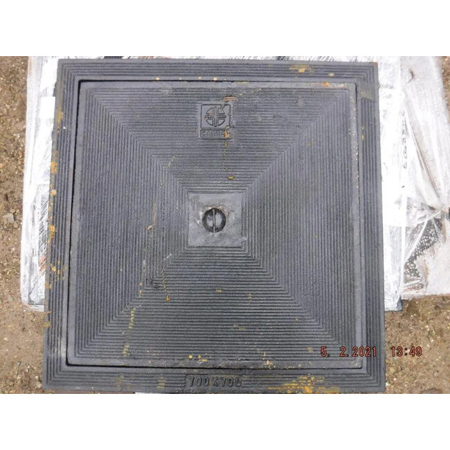 Regenwater hergebruik systeem met betonnen put