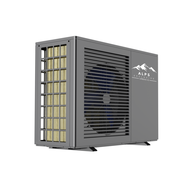 Alps Exclusive Bedrijfsverwarming pakket met 8,3 kW warmtepomp - AE2-083-WPKIT