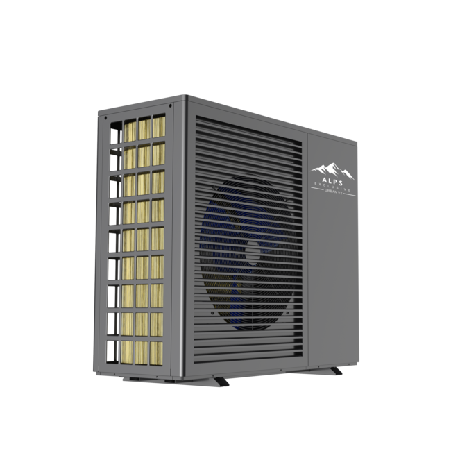 Alps Exclusive Bedrijfsverwarming pakket met 11,4 kW warmtepomp - AE2-114-WPKIT