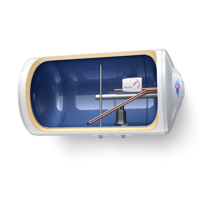 Tesy Elektrische Boiler 50L, horizontaal, 2kW, voor wandmontage