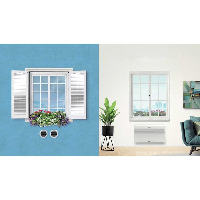 Olimpia Splendid 2e kans Unico Evo monoblock 25 HP PVAN R290 + invertermotor