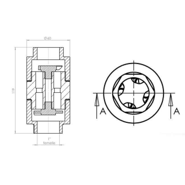 Drag'eau     EF-i25 Onderhoudsloos antikalksysteem