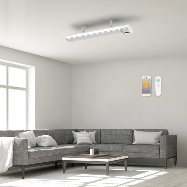 Quality heating Infrarood terrrasverwarmer Whitewarm Wifi