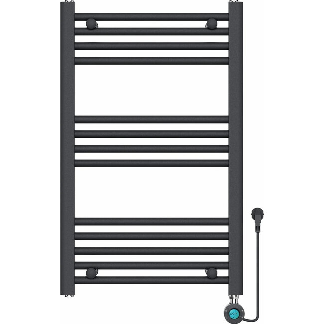 Quality heating Handdoekradiator met digitale thermostaat 300 watt