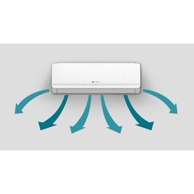 Sendo AEOLOS split-unit inverter airco 5 kW voorgevuld (STEK)