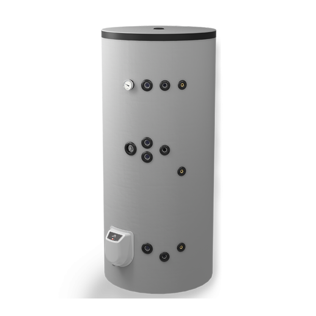 ELDOM Green Line Staande 500 liter boiler met dubbele warmtewisselaar - analoge uitvoering