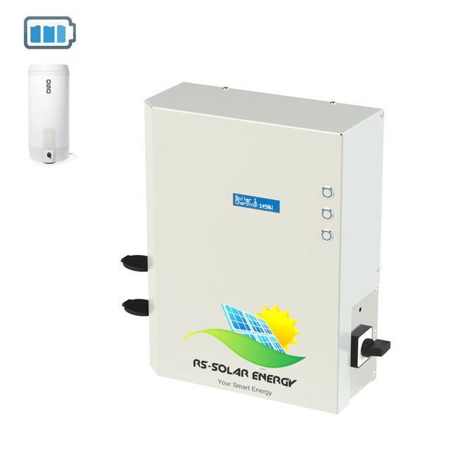 Masterwatt OSO Saga RVS 200L + Nymo Blauwe Batterij