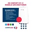 ComfortPlus CP-12 - 3,5kW - Mobiele airconditioner