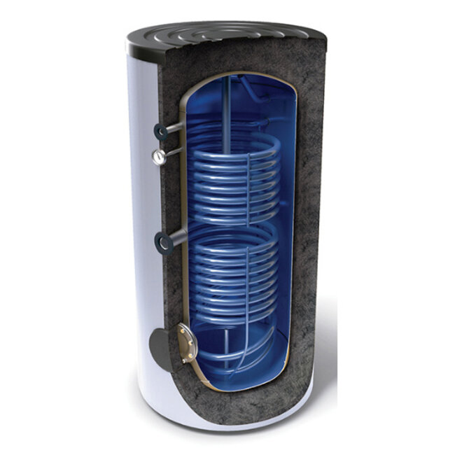 Tesy Buffervat 2000 liter met 2 warmtewisselaars