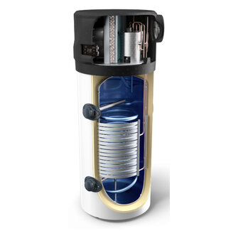 Tesy AquaThermica Pro 200L warmtepompboiler met warmtewisselaar