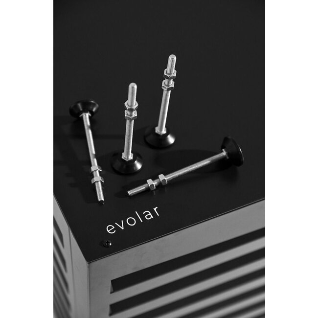 Evolar Evo-cover Rubberen Opstelvoetjes 10CM set 4 stuks
