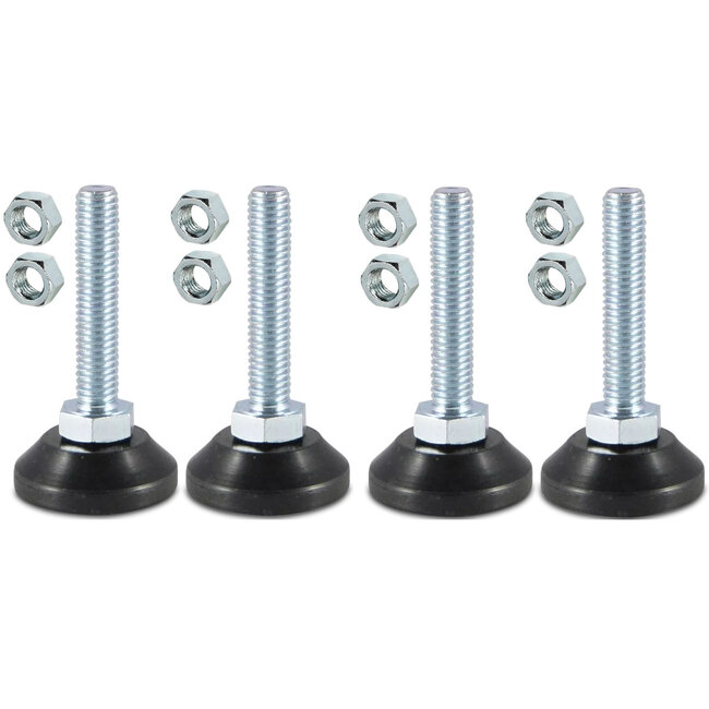 Evolar Evo-cover Rubberen Opstelvoetjes 10CM set 4 stuks