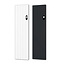 Quality heating Civetta  Verticale kachel 1500 watt (wit/zwart) (VERWACHT EIND OKTOBER)