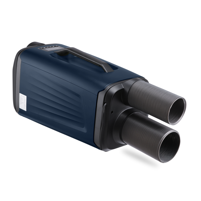 Evolar Draagbare camping airconditioner in blauw of groen voor krachtige koeling en verwarming