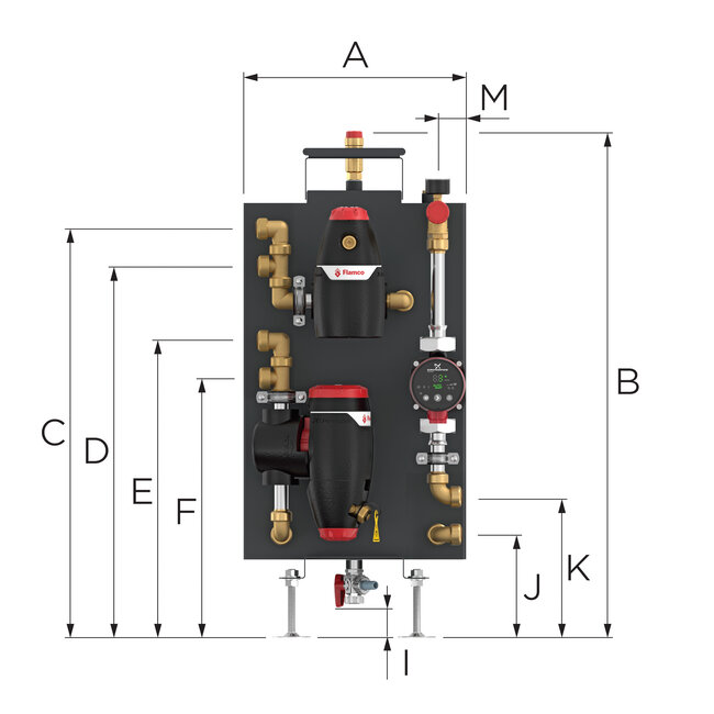 Flamco Flextherm Heat Pump Skid – Complete buffervatmodule voor warmtepompen