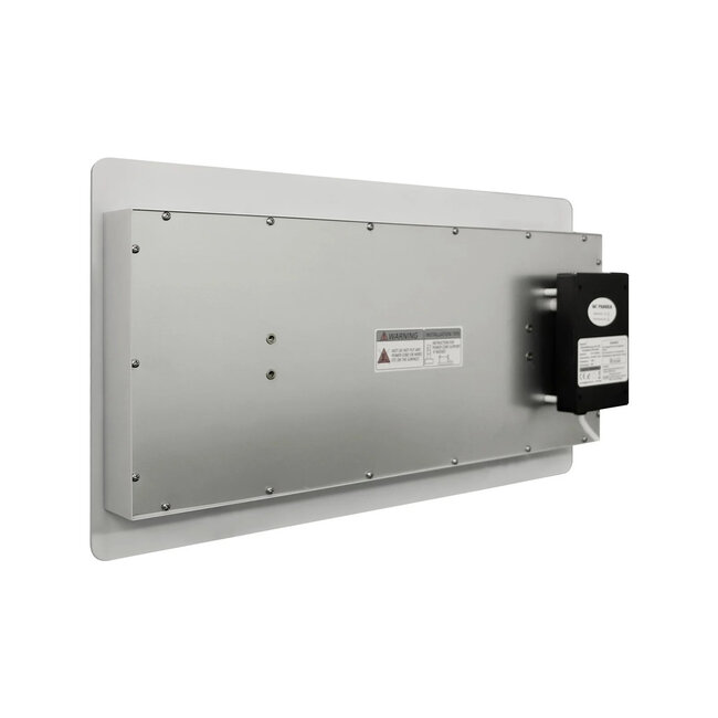 Quality heating InfraGlow Wifi infraroodpaneel met led verlichting 107x39 cm 1300watt