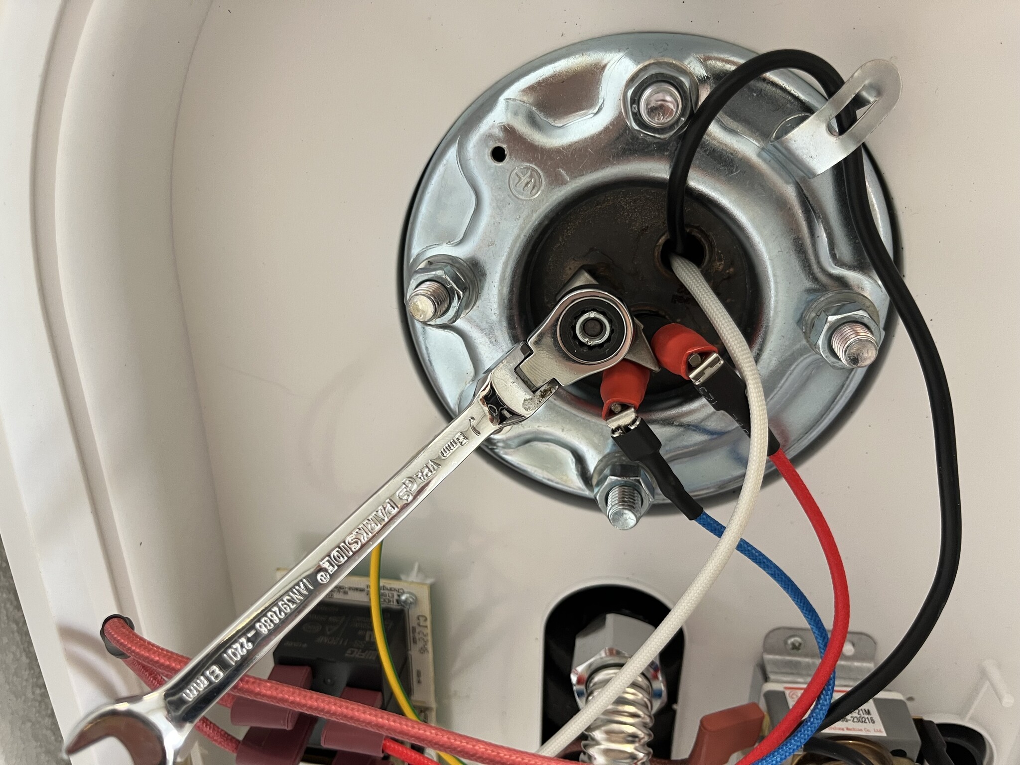 vervangen verwarmingselement 2