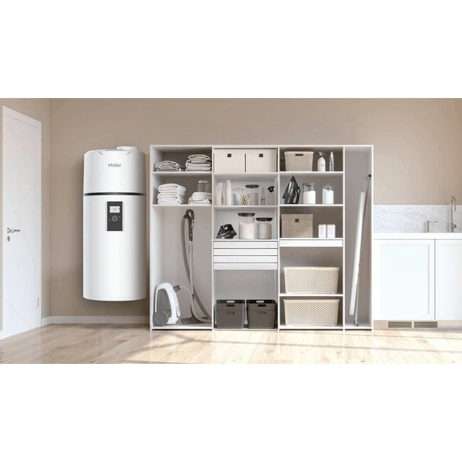 Haier M8 Warmtepompboiler 80-110-150L – Energiezuinig en Slim Warm Water