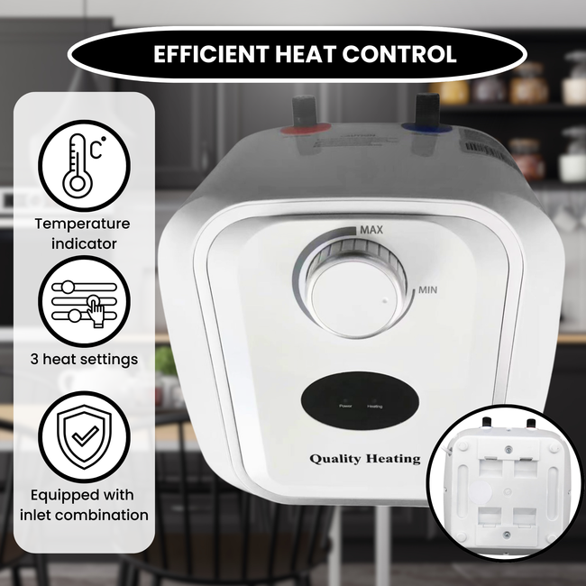 Quality heating 8 Liter keukenboiler