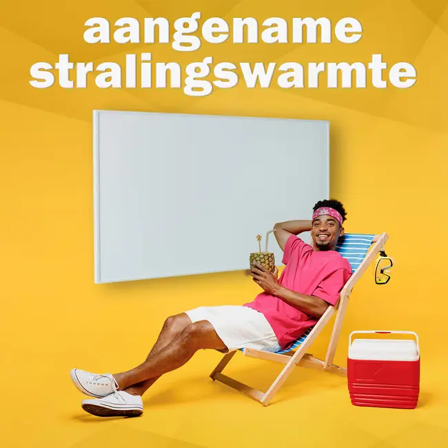 Hoffmayr Slim Carbon Crystal Infraroodpaneel – Met WiFi, Thermostaat & Touchscreen